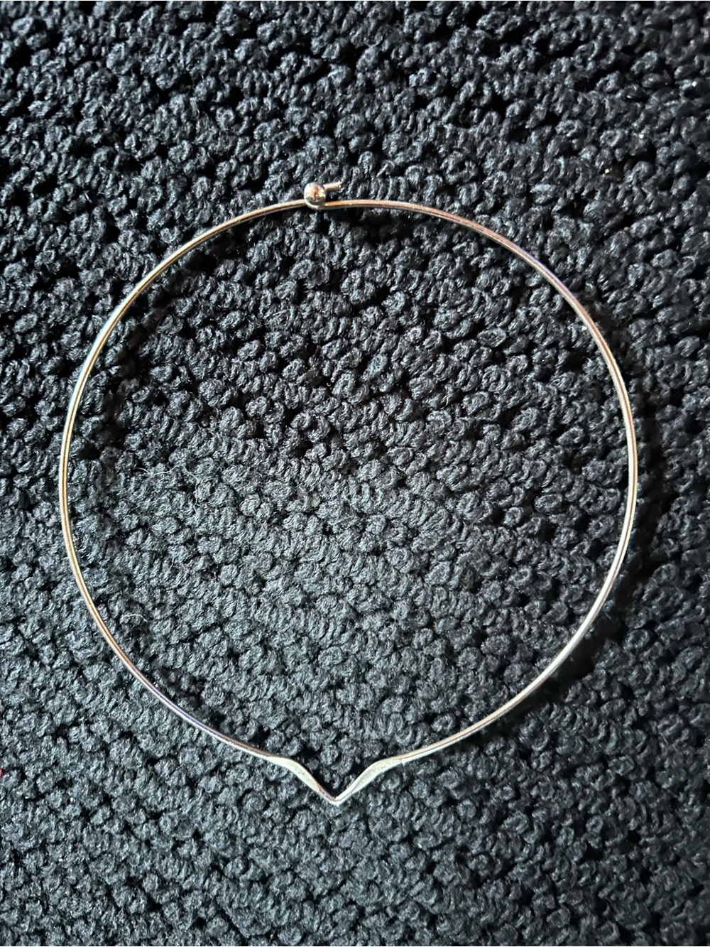 Gold V-Point Choker Necklace - Women Jewelry